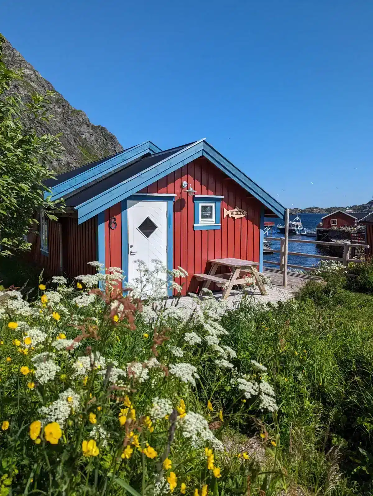isole lofoten villaggio A norvegia